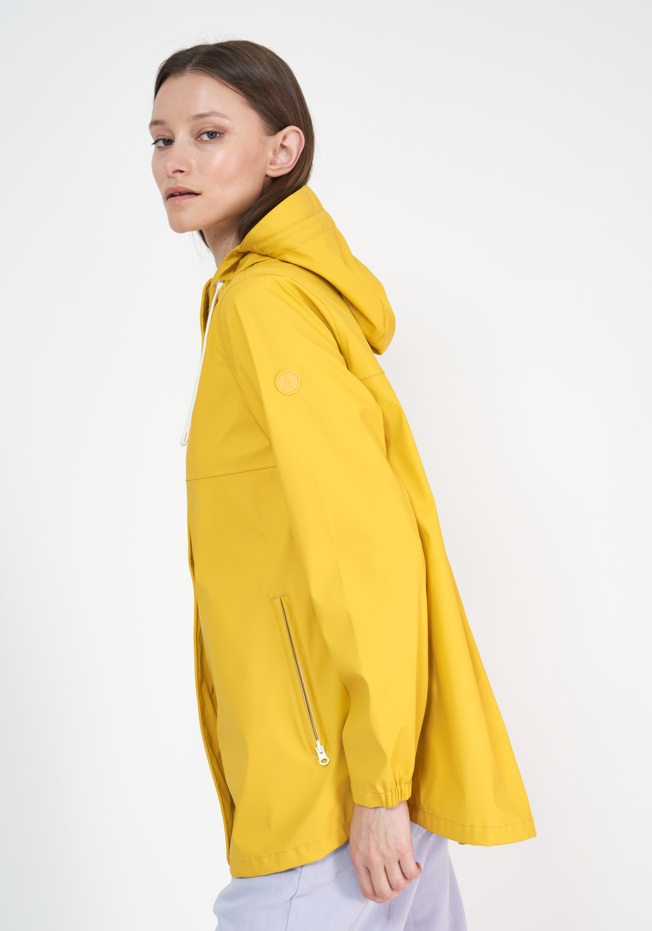 Drizzle Raincoat Mustard Yellow