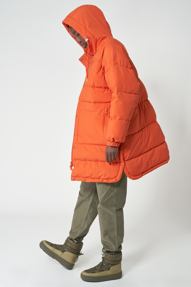 Lumi Puffer Coat Burnt Ochre