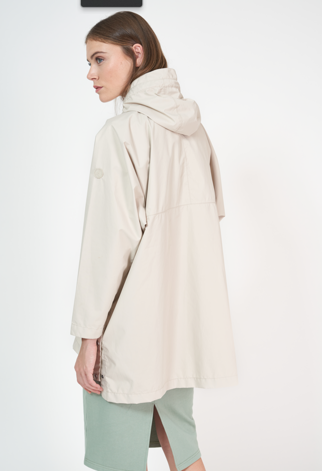 Rominjati Whitecap Grey Raincoat