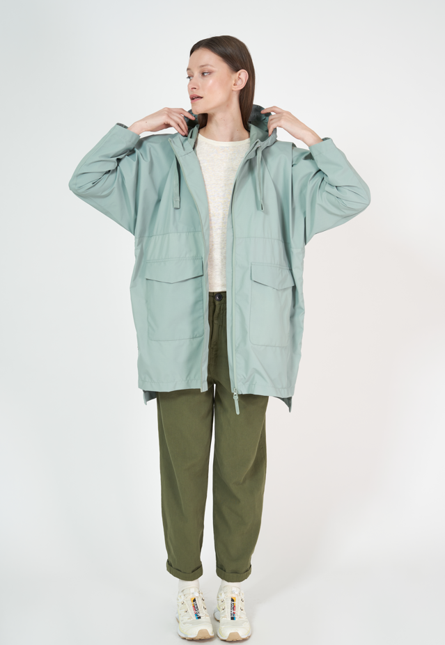 Rominjati Iceberg Green Raincoat