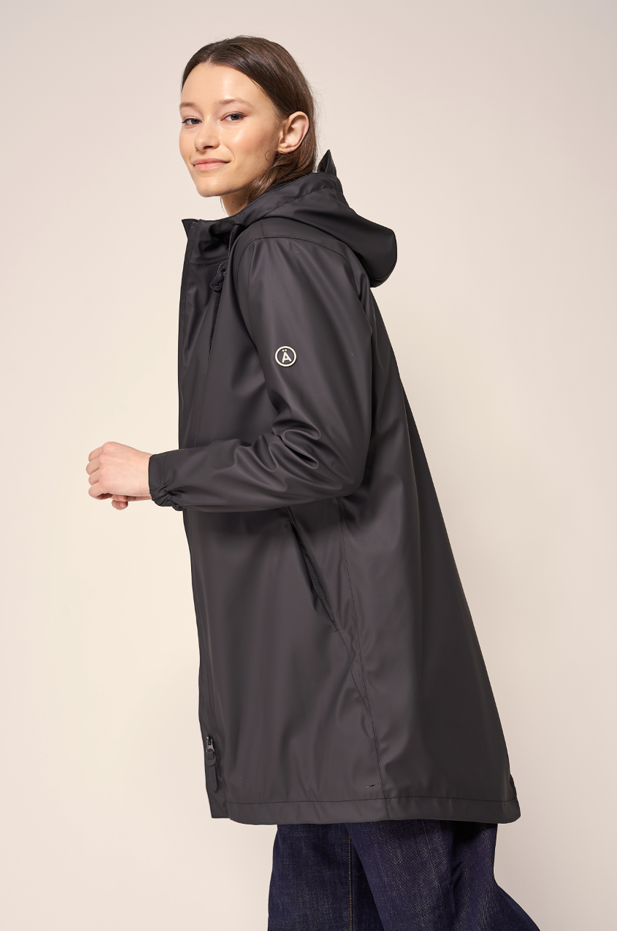 Womens raincoat with clearance hood stylish