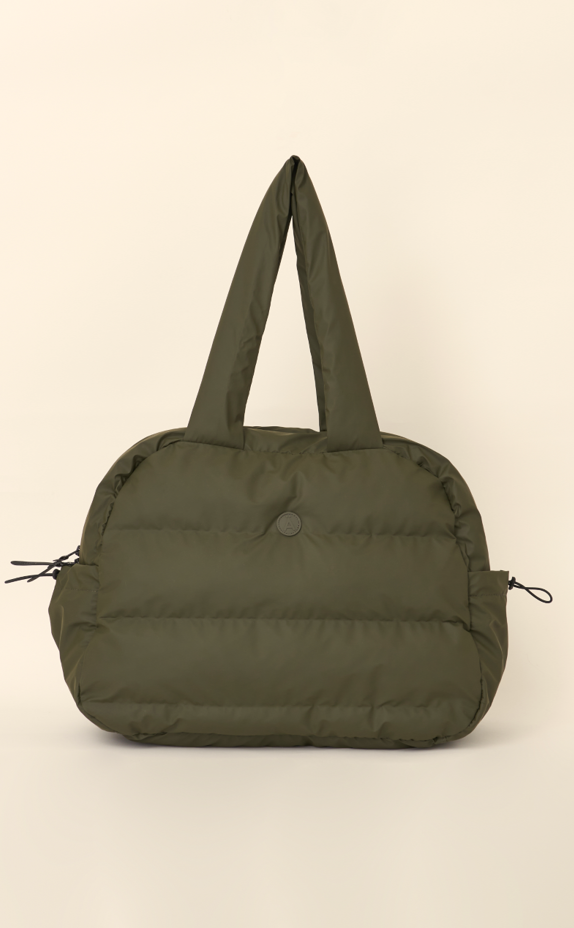 lululemon quilted embrace tote bag Conlectus Olive