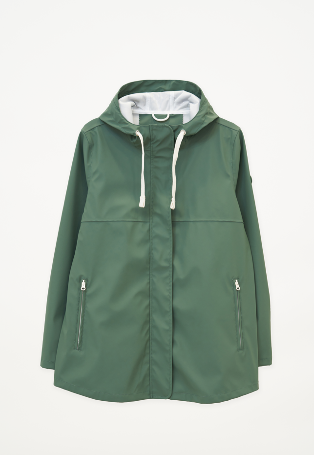 Drizzle Raincoat Dark Forest Green – Tanta Wear