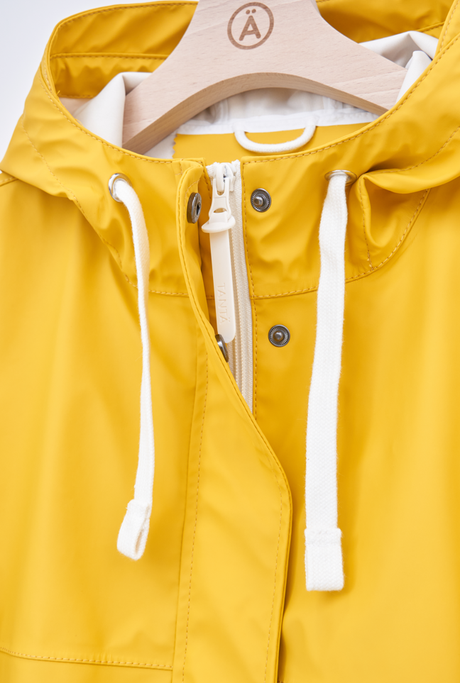 Drizzle Raincoat Mustard Yellow