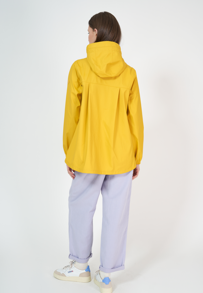 Drizzle Raincoat Mustard Yellow