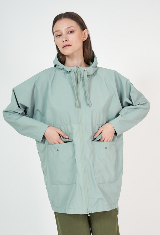 Rominjati Iceberg Green Raincoat